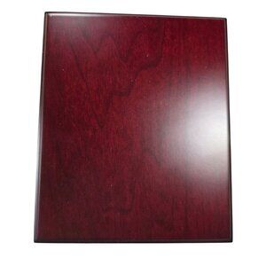 Things Remembered Mahogany Mini Photo Album With Velvet Lining vtg wedding